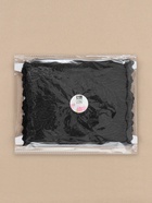 Кружевная эластичная ткань «Лепестки», 185 мм, 2.7±0.5 м, чёрная - Фото 5