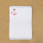 Кружевная эластичная ткань, 190 мм × 2,7 ± 0,5 м, цвет белый - Фото 4