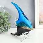 Фигурка стекло «Рыбка тропическая», под муранское стекло, 21×7×24 см - Фото 3