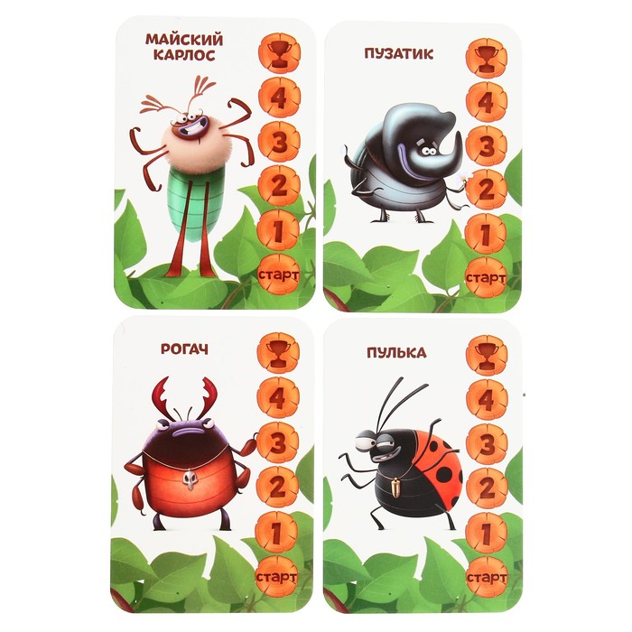 Настольная игра «Чумовые жуки», 98 карточек - фото 1906161237