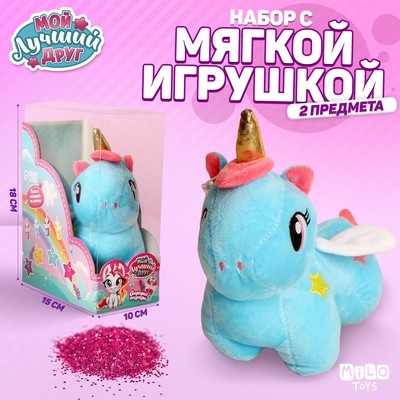 Мягкая игрушка «Мой лучший друг» единорожка