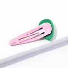 Заколки с авокадо на подложке «Самая милая девочка», 2 шт - фото 46807125