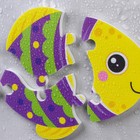Мягкий пазл для малышей «Рыбка», 4 детали, Крошка Я - Фото 9