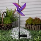 Садовый светильник на солнечной батарее «Ветерок», 66 см, 1 LED, свечение мульти (RGB) - Фото 2