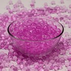 Аквагрунт, крупный гидрогель декоративный для цветов, фуксия, 10 г - Фото 3