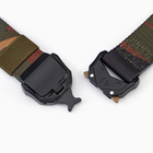 Ремень тактический, застёжка кобра, 125 см, ширина 3.7 см, камуфляж - Фото 3