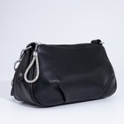 Сумка женская на молнии, цвет чёрный - фото 40545185