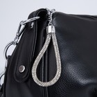 Сумка женская на молнии, цвет чёрный - фото 40545186