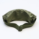 Очки защитные «Тактические» противоосколочные, на резинке, 20×10 см, цвет хаки, линзы прозрачные - Фото 2