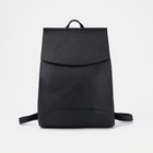 Рюкзак на молнии, цвет чёрный - фото 10190979