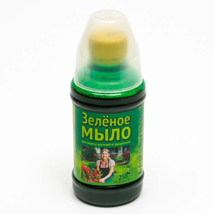 Средство для защиты растений от вредителей "Зеленое мыло", 250 мл - Фото 1