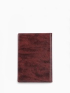 Обложка для паспорта, тиснение золотого цвета, искусственная кожа, бордовая - Фото 4