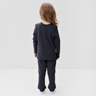 Пижама детская MINAKU, цвет графитовый, рост 80-86 см - Фото 7