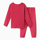 Пижама детская MINAKU, цвет фуксия, рост 80-86 см - Фото 8