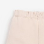 Костюм детский (свитшот, шорты) MINAKU, цвет бежевый, рост 80-86 см - Фото 6