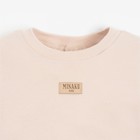 Костюм детский (свитшот, шорты) MINAKU, цвет бежевый, рост 86-92 см - Фото 8