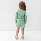 Костюм детский (свитшот, шорты) MINAKU, цвет зелёный, рост 80-86 см - Фото 5