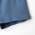 Костюм детский (свитшот, шорты) MINAKU, цвет синий, рост 86-92 см - Фото 6