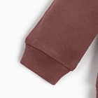 Костюм детский (свитшот, шорты) MINAKU, цвет коричневый, рост 80-86 см - Фото 6