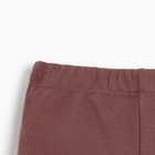 Костюм детский (свитшот, шорты) MINAKU, цвет коричневый, рост 80-86 см - Фото 8