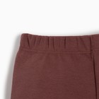 Костюм детский (свитшот, шорты) MINAKU, рост 92-98 см, коричневый - Фото 11