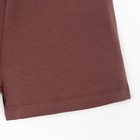 Костюм детский (свитшот, шорты) MINAKU, рост 92-98 см, коричневый - Фото 12