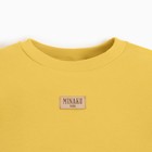 Костюм детский (свитшот, шорты) MINAKU, рост 80-86 см, жёлтый - Фото 8