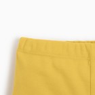 Костюм детский (свитшот, шорты) MINAKU, цвет жёлтый, рост 80-86 см - Фото 2
