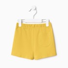 Костюм детский (свитшот, шорты) MINAKU, цвет жёлтый, рост 110 см - Фото 13