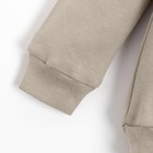 Костюм детский (свитшот, шорты) MINAKU, цвет серый, рост 80-86 см - Фото 3