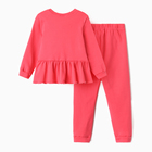 Костюм детский (джемпер, брюки) MINAKU, цвет коралловый, рост 74-80 см - Фото 11