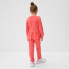 Костюм детский (джемпер, брюки) MINAKU, цвет коралловый, рост 74-80 см - Фото 5
