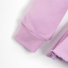 Костюм детский (джемпер, брюки) MINAKU, цвет сиреневый, рост 74-80 см - Фото 5