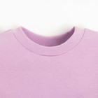 Костюм детский (джемпер, брюки) MINAKU, цвет сиреневый, рост 86-92 см - Фото 4