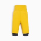 Костюм детский (свитшот, брюки) MINAKU, цвет графитовый/жёлтый, рост 62-68 см - Фото 12