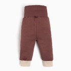 Костюм детский (свитшот, брюки) MINAKU, цвет бежевый/коричневый, рост 62-68 см - Фото 10