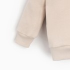 Костюм детский (свитшот, брюки) MINAKU, цвет бежевый/коричневый, рост 62-68 см - Фото 6
