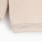 Костюм детский (свитшот, брюки) MINAKU, цвет бежевый/коричневый, рост 62-68 см - Фото 7