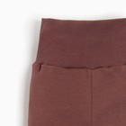Костюм детский (свитшот, брюки) MINAKU, цвет бежевый/коричневый, рост 62-68 см - Фото 9