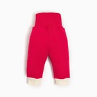 Костюм детский (свитшот, брюки) MINAKU, цвет экрю/фуксия, рост 62-68 см - Фото 10