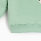 Костюм детский (свитшот, брюки) MINAKU, цвет зелёный/экрю, рост 62-68 см - Фото 7
