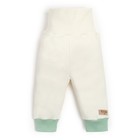 Костюм детский (свитшот, брюки) MINAKU, цвет зелёный/экрю, рост 62-68 см - Фото 8