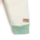 Костюм детский (свитшот, брюки) MINAKU, цвет зелёный/экрю, рост 62-68 см - Фото 10
