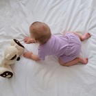 Костюм для девочки (боди, шорты) MINAKU, рост 62-68 см, сиреневый - Фото 2