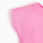 Песочник-футболка детский MINAKU, цвет розовый, рост 62-68 см - Фото 6