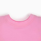 Песочник-футболка детский MINAKU, цвет розовый, рост 68-74 см - Фото 5