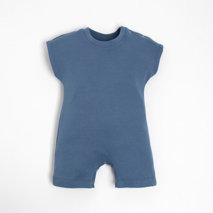 Песочник-футболка детский MINAKU, цвет синий, рост 62-68 см - Фото 1