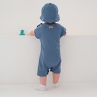 Песочник-футболка детский MINAKU, цвет синий, рост 68-74 см - Фото 5