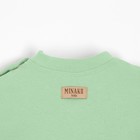 Песочник-футболка детский MINAKU, цвет зелёный, рост 62-68 см - Фото 9