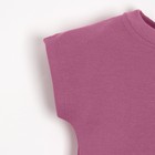 Песочник-футболка детский MINAKU, цвет малиновый, рост 68-74 см - Фото 3